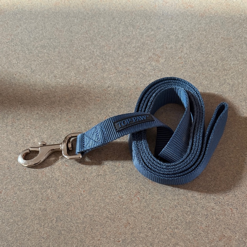 Top Paw Dog Navy Leash 7'
